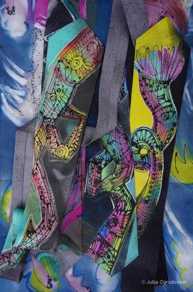 Krawatten Seidenmalerei