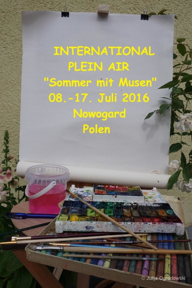 Plein Air 2016 Nowogard/ Pologne